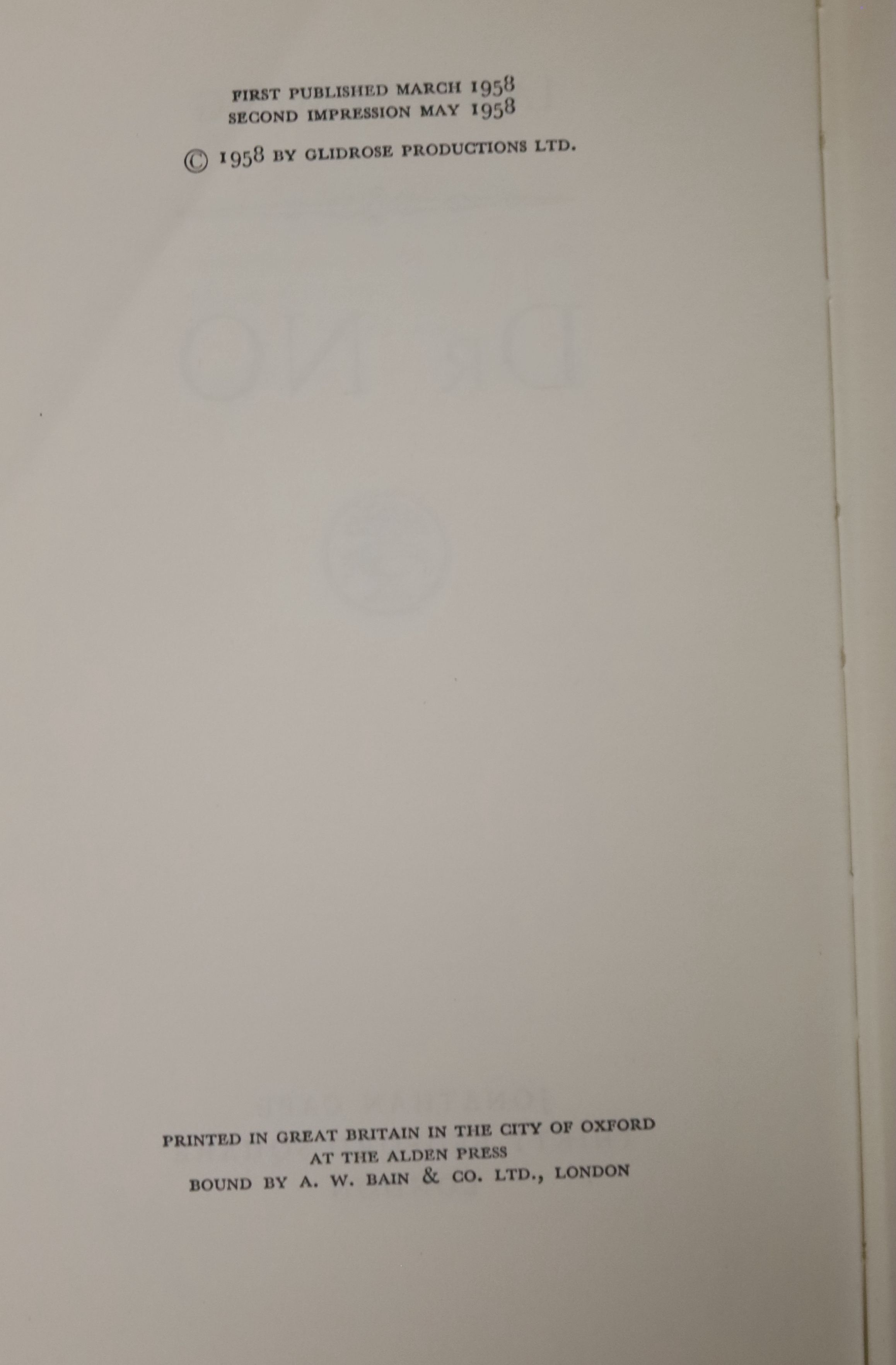 Fleming, Ian – The Man with The Golden Gun, 1st edition